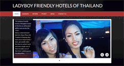 Desktop Screenshot of ladyboyfriendlyhotels.com